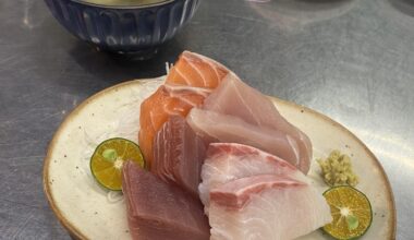 The best sashimi I've ever had.