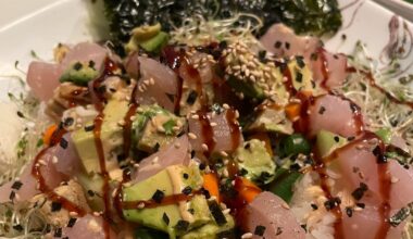 Wow! Might have a new favorite fish for poke/sushi