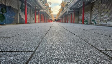 Asakusa nakamise dori (early morning)