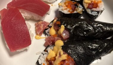 First time making sushi