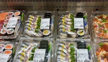 Sushi at Costco Japan