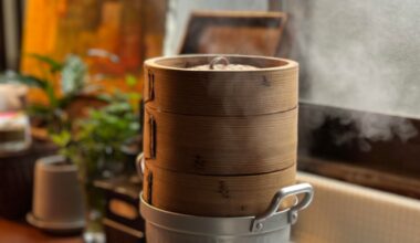 using a bamboo steamer