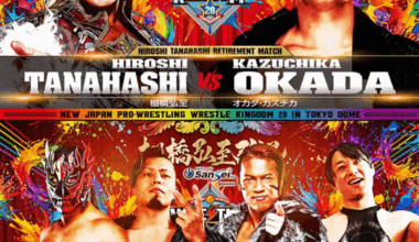 Wrestle Kingdom Matches announced