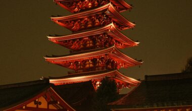 Sensō-ji by night