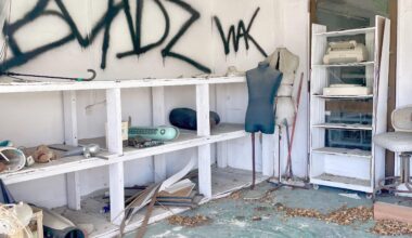 Abandoned garage