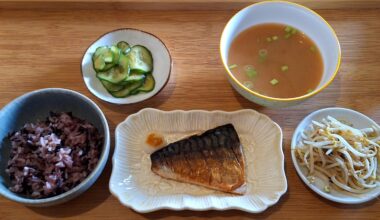 today's late breakfast