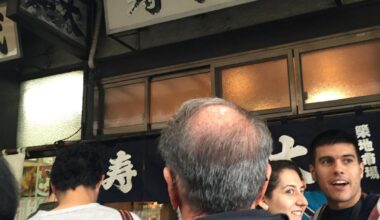 I'm having Japanese cuisine in Tokyo