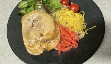 [homemade] Hiyashi Chuka (Japanese cold ramen) — simple summer dinner