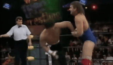 Koji Kanemoto in action for WCW in 1995