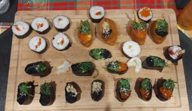 Tried using roe for the first time.