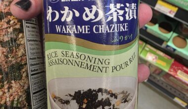 Update: Let's talk furikake. I have now bought shiso (wow!) and ebi fume (untested, but excited!) and pictured is next. I understand I need to add liquid.