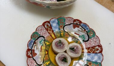 Some dishes I made at Japanese culinary school