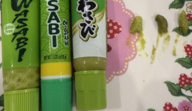 Three brands of store bought “wasabi” compared