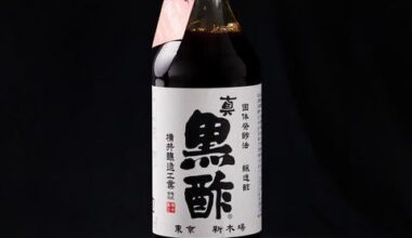 Black Vinegar for Sushi?