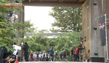 Athletes in Ibaraki, Japan compete in 'toughest' survival race