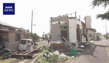 Double typhoons damage over 200 homes on Tokyo's Hachijojima Island
