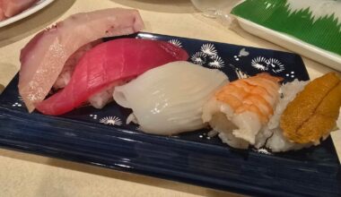 I made some nigiri and kaisendon for the first time