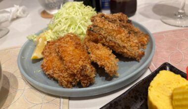 Made some aji fry and things for dinner