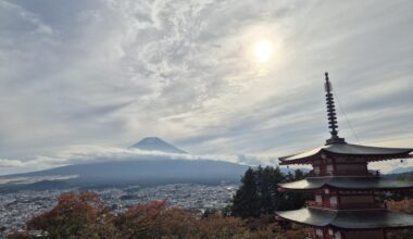 Mt Fuji taken 29/10/25