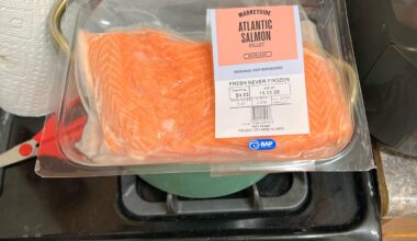 Is my Frozen Walmart Salmon safe to Eat