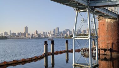 Osaka from across the Yodogawa River (Nov 2025)