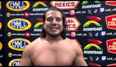 Angel de Oro challenges United Empire  members Templario and TJP for their NJPW STRONG Openweight Tag Team Championship