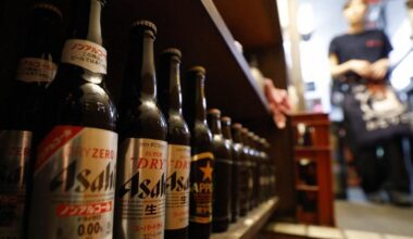 Japan beverage firm Asahi restarts operation at all domestic beer plants