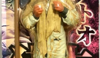 Can someone please tell me what in the world the context is for this homeless Inoki figure?