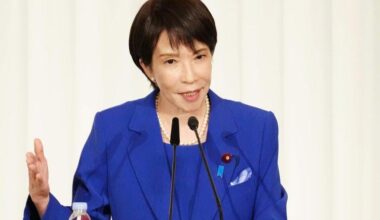 Takaichi is expected to dissolve parliament in January in a bid to pick up more seats for the LDP while her approval rating is still high. It is anticipated to dip in February after courts issue a dissolution of the Unification Church, which could renew interest in the LDP's ties to them