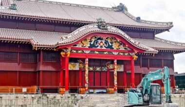 Shuri Castle Partially Restored after Fire in 2019