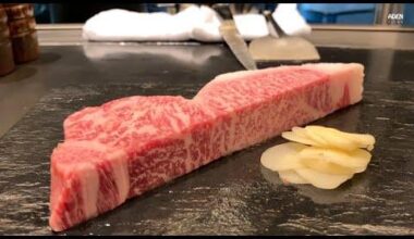 $330 Kobe Beef Dinner - Teppanyaki in Japan