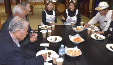 All-senior maid cafe hosts 1st dating event for singles aged 60s-80s in east Japan city
