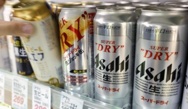 Cyberattack hits major Japanese beverage producer, affecting its operations