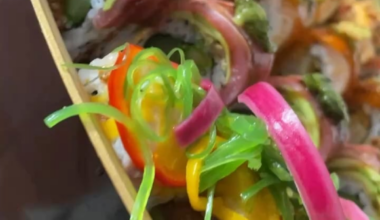 Rate This Sushi Platter, 1-5 ⭐️. 5 being the highest.