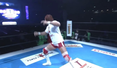 Jeff hardys wrestle kingdom V entrance