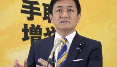 Tamaki leader of Democratic Party for the People rejects coalition with LDP after Komeito ended coalition with LDP