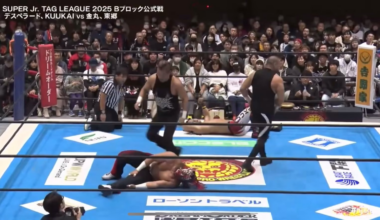 The Ossan duo working on Despy’s leg.