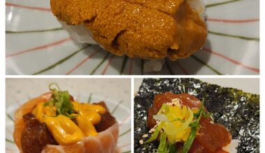 Decent uni and Korean fusion sushi