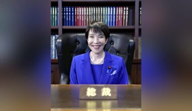 Takaichi replies in English to Trump congratulation message: "I was very pleased to receive such warm words of congratulations from @realDonaldTrump".