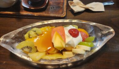 プリンアラモード(Pudding a la mode)