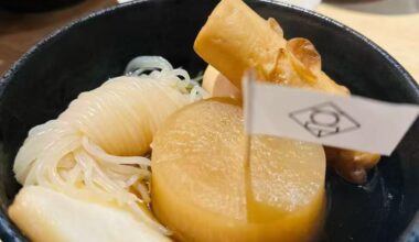 It’s that time of the year again for oden! 🍢