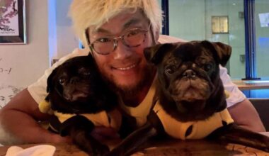 SANADA with the pups