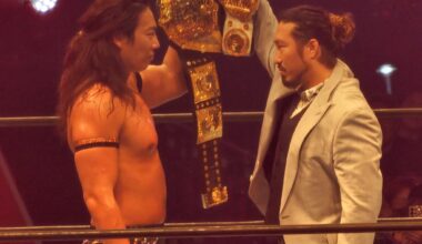 IWGP World Heavyweight title match at Tokyo Dome