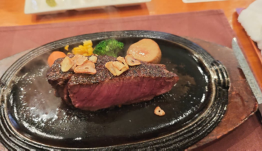 Super delicious Japanese-style steak in Kumamoto