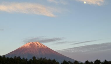 Mt. Fuji at Dusk