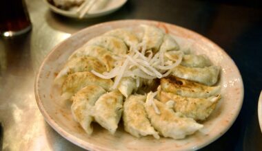The Perfect Crisp: Gyoza Comfort in Shibuya Yokocho.