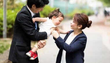 Number of dual income household is increasing. Full-time homewife on decrease