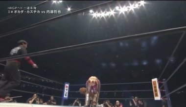 The final stretch of Okada Vs Naito (wrestlekingdom 12)