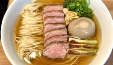 Homemade Duck Shoyu Ramen