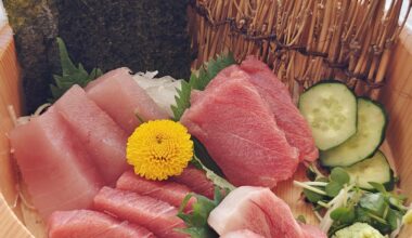 Staying in Katsuura means I get to indulge myself with fresh tuna